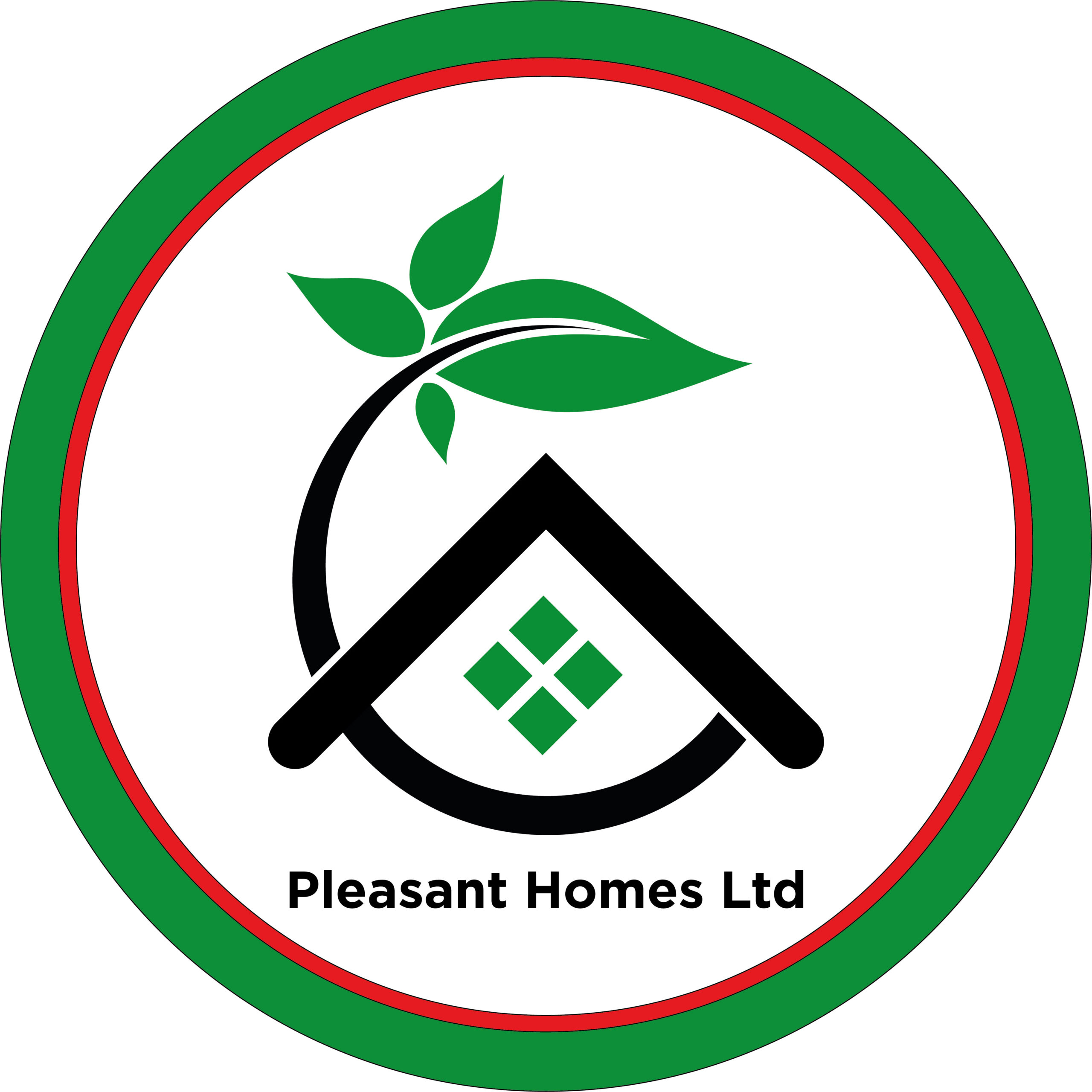 pleasant homes logo-round red